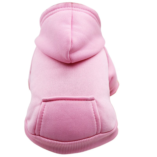 Dog Hoodie with Pocket - Fall Winter Warm Sweater Puppy Clothes Girl Dog Sweater for Small Medium Dogs New Years Dog Clothes Boy Girl Cute Dog Clothes for Boys Small Pug Clothes for Dog Do