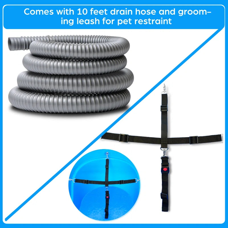 45" Pet Grooming Bathtub Dog Wash Station