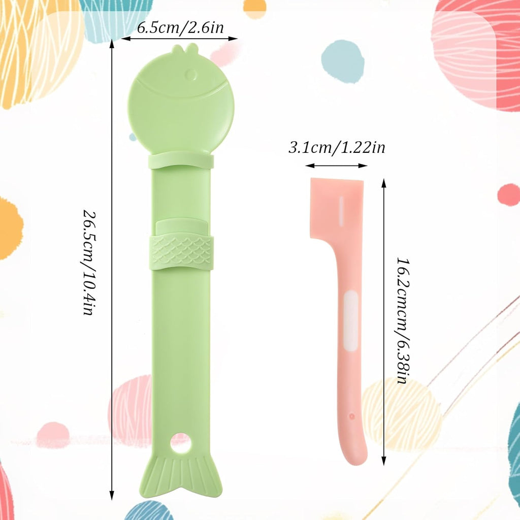 3 PCS Cat Treat Spoon, Cat Strip Feeder Spoon, Cat Spoon for Wet Treats Dispense